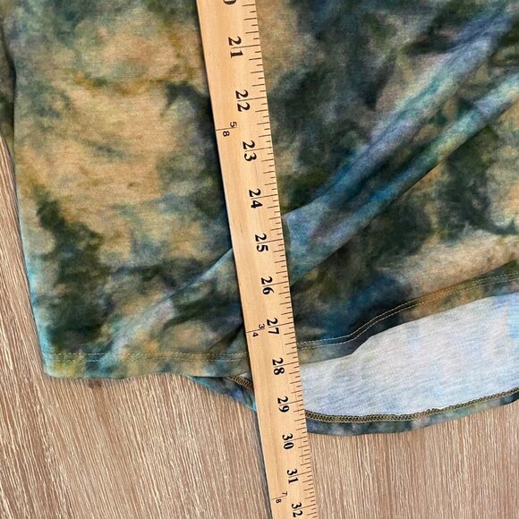 Daniel Benjamin Top Women's Multicolor Sz XL Bling Skull Watercolor Do or Die - Picture 8 of 8